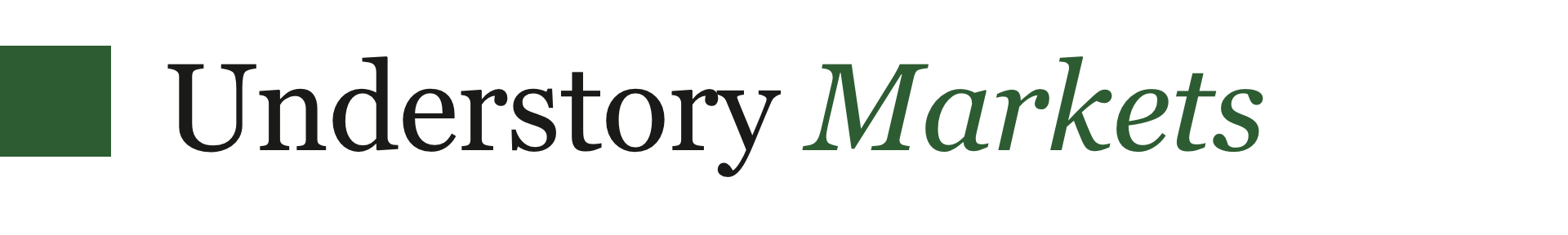 Understory Markets